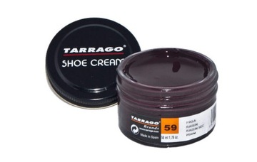Krem na bazie wosku do butów - TARRAGO Shoe Cream 50ml 59 RODZYNKA