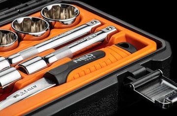 Ключи торцевые 1/2, набор 23 шт.