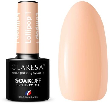 Claresa lakier hybrydowy LOLLIPOP 1 5g pastelowe