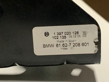 BMW 5 E61 KOMBI MOTOREK STĚRAČE ZADNÍ 7208601 ZÁMEK KRYTU 8218849