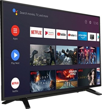 Телевизор TOSHIBA 65UA2063DG UHD AndroidTV — поврежден