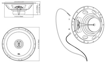 JBL Stage1 621 2-полосная автомобильная акустика 165 мм