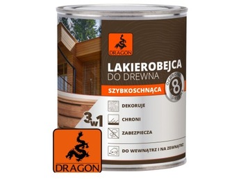 DRAGON Lakierobejca szybkoschnąca mahoń 2,5l