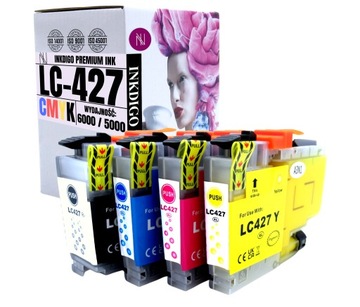 ZAMIENNIKI LC-427XL TUSZE DO DRUKARKI BROTHER MFC-J5955DW J6955D J6959DW