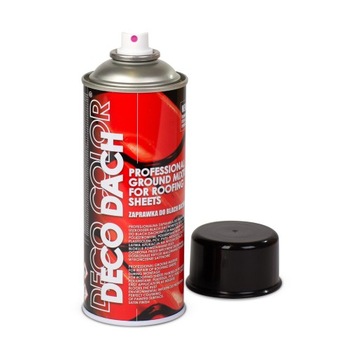 FARBKA ZAPRAWKOWA W SPRAYU AEROZOLU 400ML RAL 7024 SZARY POŁYSK