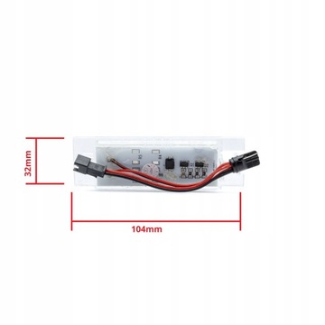 LAMPA PODSVÍCENÍ TABULKY SPZ FIAT