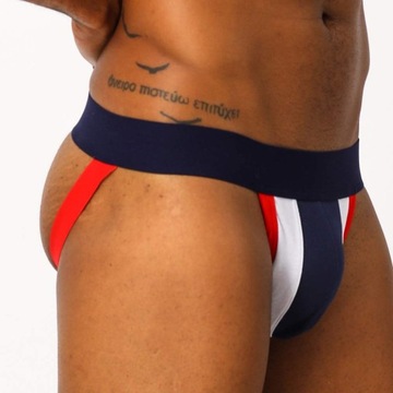 Stringi męskie slipy typu jockstrap NAVY L/XL