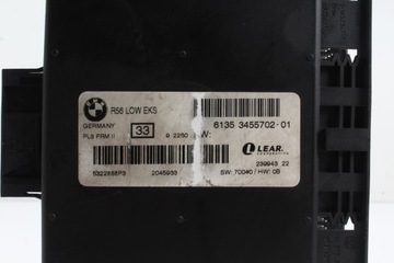 МОДУЛЬ КОНТРОЛЛЕРА СВЕТА LOW EKS FRM II MINI COOPER ONE R56 / LIFT 3455702
