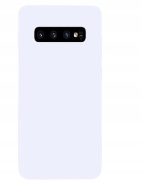 ETUI SILIKONOWE NA SAMSUNG GALAXY S10E CASE BIAŁY