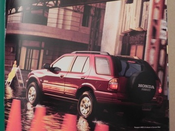 Prospekt - HONDA - CIVIC / ACCORD / ODYSSEY / PASSPORT - USA - 2002 r