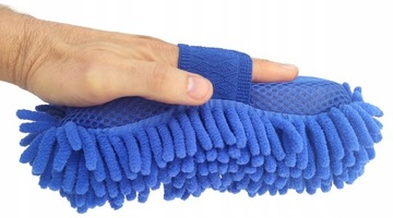 GĄBKA DO MYCIA SAMOCHODU AUTA DUŻA Z MIKROFIBRY XL MYJKA Z MIKROFIBRY GĄBKA