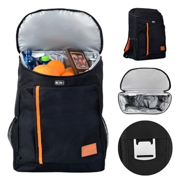 Plecak termiczny turystyczny MAJESTIC SPORT 25L+