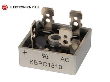 KBPC1510 15A 1000V MOSTEK PROSTOWNICZY KWADRATOWY