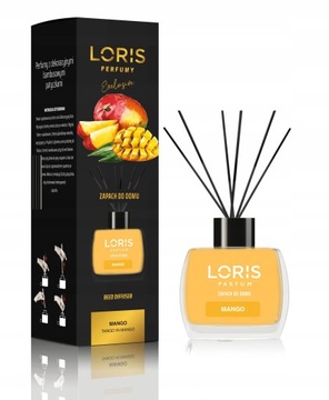Odświeżacz powietrza patyczki Loris Mango 120 ml