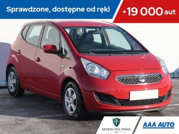 Kia Venga Mikrovan 1.4 DOHC CVVT 90KM 2010 Kia Venga 1.4 CVVT, Salon Polska, Klima