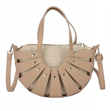 TOREBKA BOHO MODA MAłY PLECAK TOREBKI KHAKI