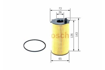 BOSCH FILTR OLEJE CHRYSLER VOYAGER V DODGE NITRO JEEP CHEROKEE