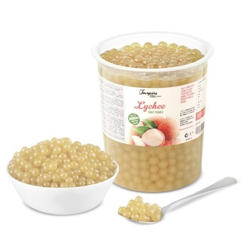 Bubble Tea pękające kulki owocowe kawior molekularny popping boba | Liczi