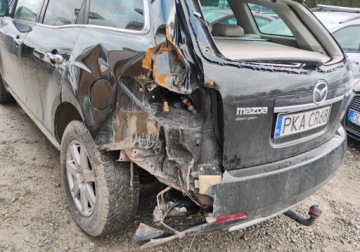 Mazda CX-7 2010 Mazda CX-7 2010r, 2.2 Diesel. 4x4. Lekko uszkodzony lewy tyl. Jezdzi., zdjęcie 24