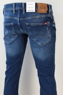 MUSTANG OREGON TAPERED SLIM SPODNIE JEANS _ W32 L32