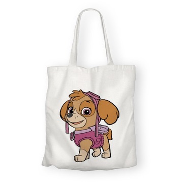 TORBA SHOPERKA DO SZKOŁY NA WF - PSI PATROL SKYE