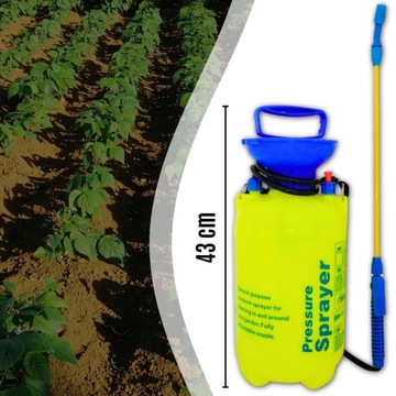 ОПРЫСКИВАТЕЛЬ ДАВЛЕНИЯ 5Л САДОВЫЙ ОПРЫСКИВАТЕЛЬ ДЛЯ ОПРЫСКИВАНИЯ РАСТЕНИЙ