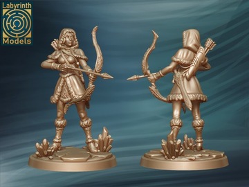 Зимняя Дева Охотница 2 - Модели лабиринтов