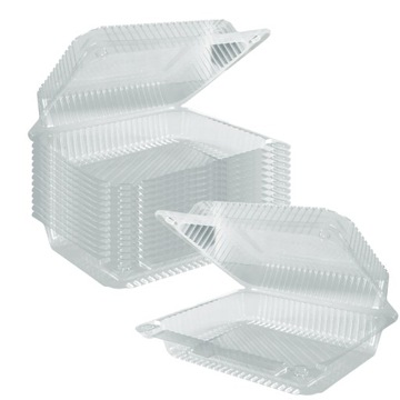 Pojemnik plastikowy na ciasto opakowanie cukiernicze K-47 10szt 220x140x70