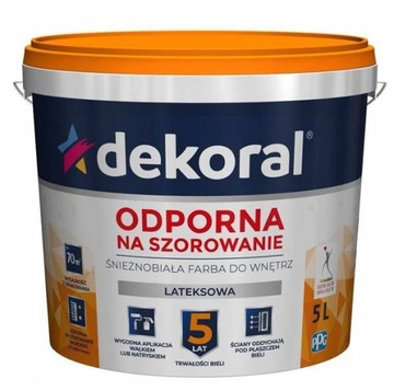 Emulsja biała AKRYLIT-W 5 L