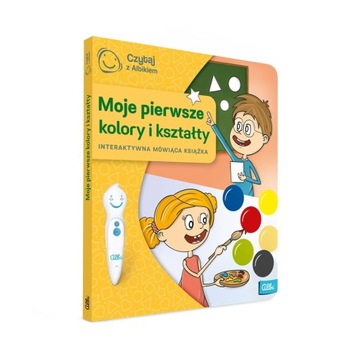 CZYTAJ Z ALBIKIEM - MOJE PIERWSZE KOLORY I KSZTAŁTY - INTERAKTYWNA KSIĄŻKA