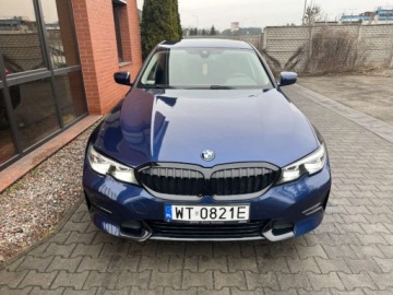 BMW Seria 3 G20-G21 2019 BMW Seria 3 2.0 benzyna 245 KM automat zarej w PL niski przebieg zami, zdjęcie 4
