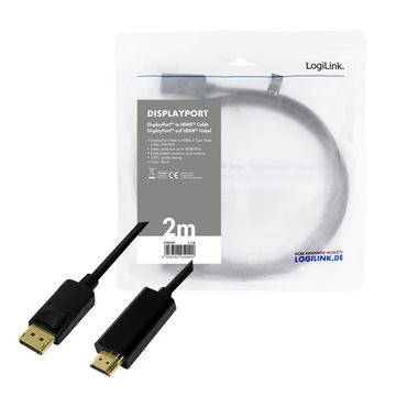 LogiLink LogiLink CV0127 Переходной кабель DisplayPort