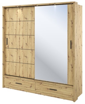 Szafa przesuwna AR-05P 200 cm ARTI nowoczesny system artisan