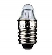 ŻARÓWKA E10 2.2 V / 0.25A soczewka / 3916