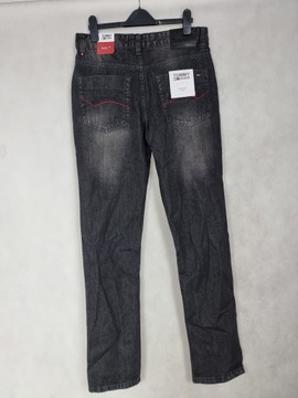 B3698 MĘSKIE SPODNIE JEANS STRAIGHT RONNIE TOMMY HILFIGER JEANS 31/32