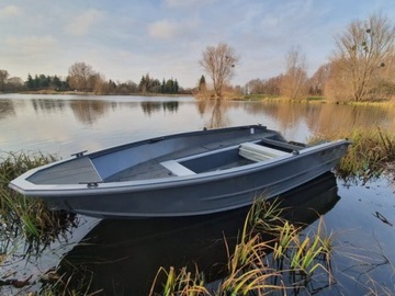 АЛЮМИНИЕВАЯ РЫБАЛОЧНАЯ ЛОДКА GELEX 390 СИДЕНЬЯ С КОНСОЛИ