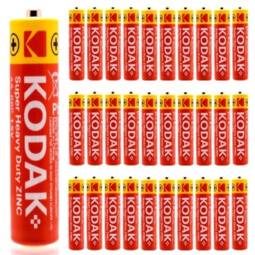 BATERIE PALUSZKI AAA 1 5V R03 R3 KODAK BATERIA 30X