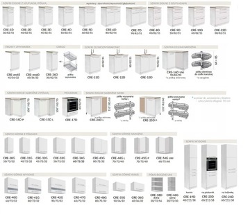 CREATIVA Кухня 2 МДФ белый ДИЗАЙН НА ЗАМЕР