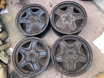 4× DISK OCELOVÝ OPEL OE 6.5" X 16" 5X110