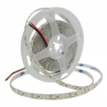 Светодиодная лента 12V 5m 48W 3000K теплый цвет 600lm/m 12V IP20 SMD2835 Сильный