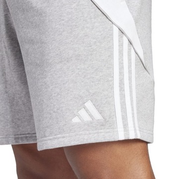 KRÓTKIE SPODENKI MĘSKIE BAWEŁNA Z KIESZENIAMI NA ZAMEK ADIDAS TIRO 24 r.S