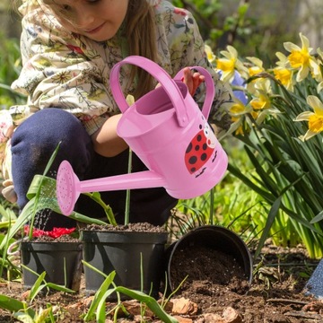 METALOWA KONEWKA DLA DZIECI DO OGRODU DLA DZIECKA DZIEWCZĘCA