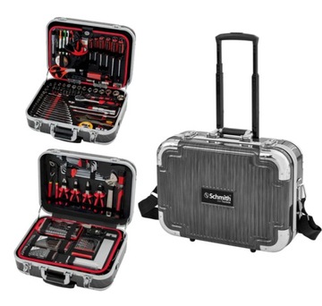 SCHMITH Чемодан для инструментов 252 EL. SCASE-001 МОБИЛЬНЫЙ НАБОР В ПОДАРОК