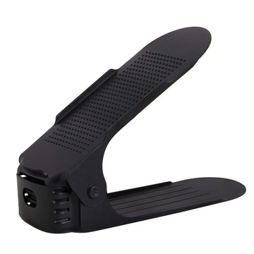 ОРГАНАЙЗЕР ЧЕРНЫЙ ДЕРЖАТЕЛЬ ДЛЯ ОБУВИ ПОЛКА ДЛЯ ОБУВИ ДЛЯ ГАРДЕРОБА ГАРДЕРОБНЫЕ ШКАФЫ