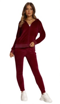 Женский спортивный костюм, велюр на молнии, темно-синий, 91 XL