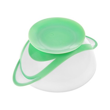 ЧАША AKUKU С ПРИСОСКОЙ, КРЫШКОЙ + ЛОЖКОЙ