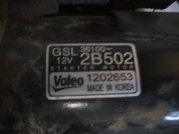 HYUNDAI VELOSTER 1.6GDI 1.6T-GHDI STARTÉR STARTER 36100-2B502