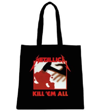 TORBA ECO METALLICA KILL`EM ALL czarna