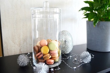 Стеклянная коробочка для шоколада h32 d15 Bijou Collection