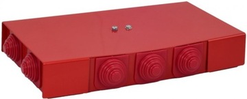 Puszka przeciwpożarowa PIP-2AN R3x3x6 prostokątna, E90, rozgałęźna,wymiary